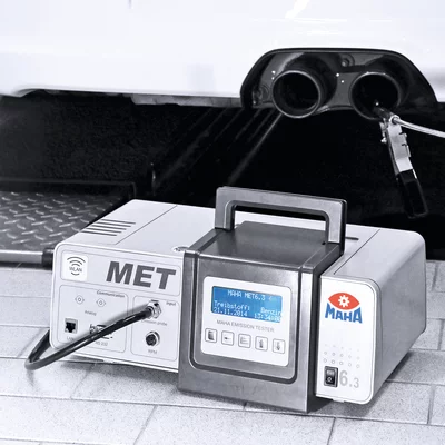 Tecnología de medición de gases de escape: medidor de gases de emisión